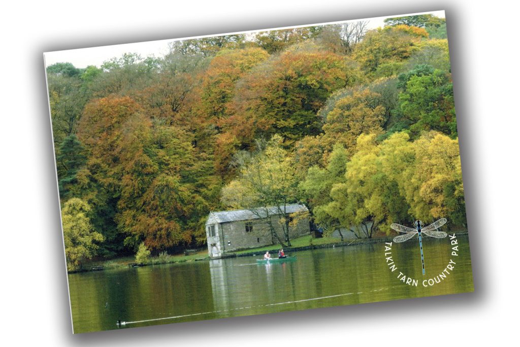 postcard of Talkin Tarn near Brampton Cumbria CA8 1HN