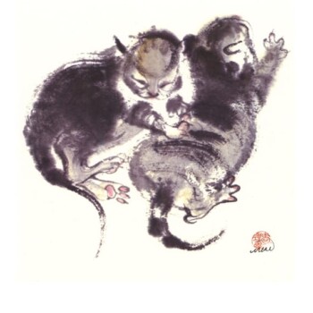 Two-day old kittens