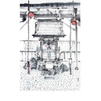 Hikan Inari Jinja Asakusa Tokyo I