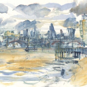 St Gabriels Wharfe South Bank London. March